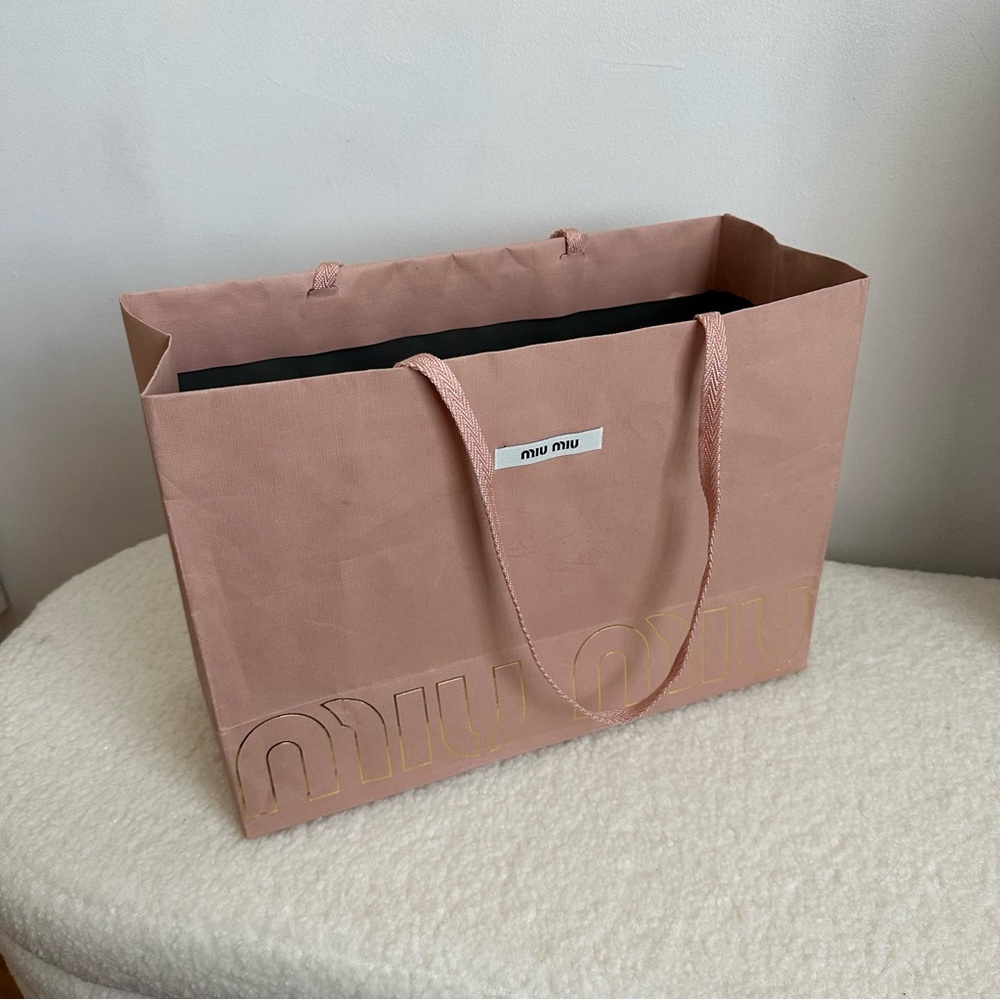 Miu Miu Blush Gift Bag